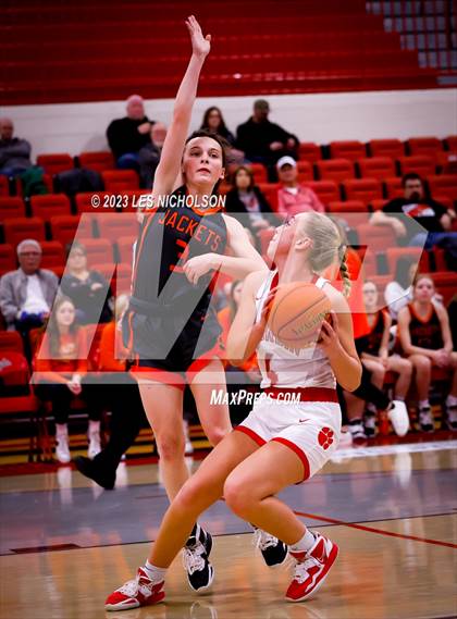 Thumbnail 2 in Williamsburg vs Corbin (50th District Tournament Semifinals) photogallery.