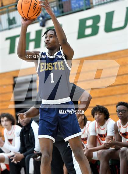 Thumbnail 2 in Spruce Creek vs Eustis (Gus Gibbs Holiday Tournament) photogallery.