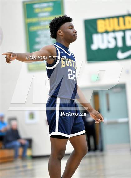Thumbnail 2 in Spruce Creek vs Eustis (Gus Gibbs Holiday Tournament) photogallery.