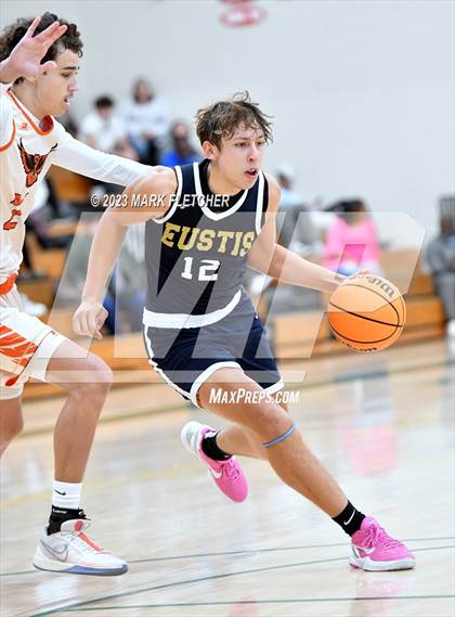 Thumbnail 2 in Spruce Creek vs Eustis (Gus Gibbs Holiday Tournament) photogallery.