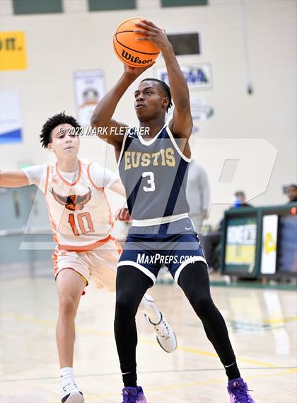 Thumbnail 1 in Spruce Creek vs Eustis (Gus Gibbs Holiday Tournament) photogallery.