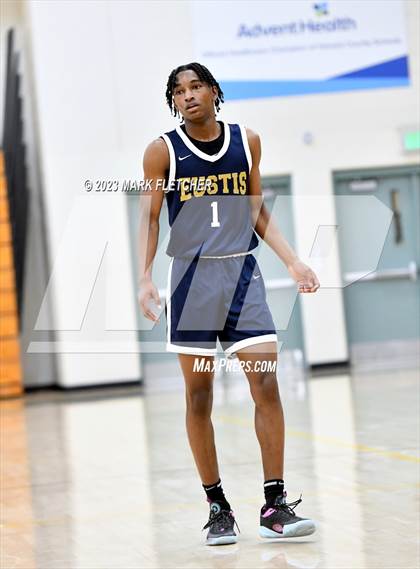 Thumbnail 2 in Spruce Creek vs Eustis (Gus Gibbs Holiday Tournament) photogallery.