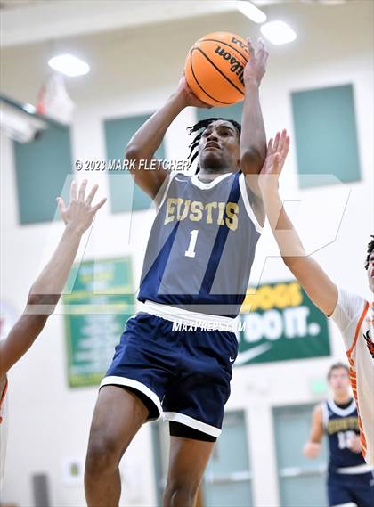 Thumbnail 2 in Spruce Creek vs Eustis (Gus Gibbs Holiday Tournament) photogallery.