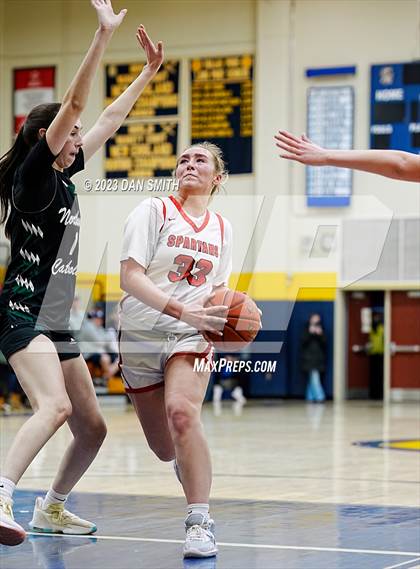 Thumbnail 3 in Somers vs. Northwest Catholic (CIAC Class S Semifinal) photogallery.