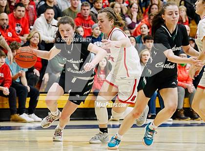 Thumbnail 2 in Somers vs. Northwest Catholic (CIAC Class S Semifinal) photogallery.