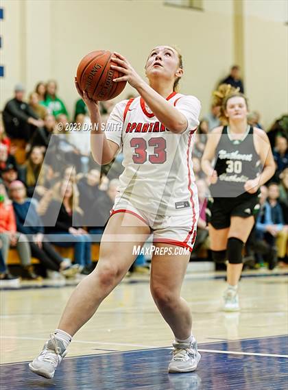 Thumbnail 2 in Somers vs. Northwest Catholic (CIAC Class S Semifinal) photogallery.