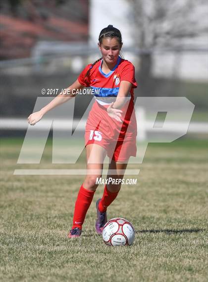 Thumbnail 2 in Antonian Prep vs Madison (NEISD Tournament) photogallery.