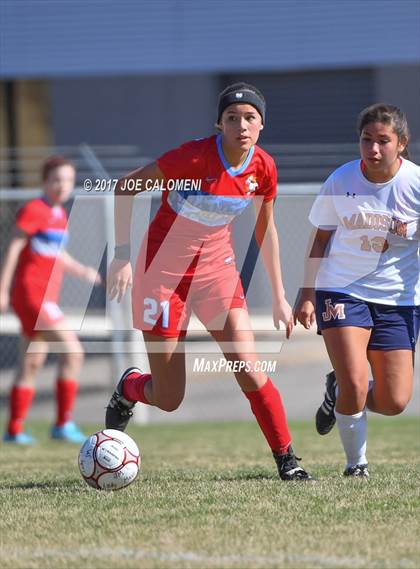 Thumbnail 3 in Antonian Prep vs Madison (NEISD Tournament) photogallery.