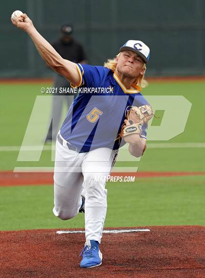 Thumbnail 2 in Corsicana vs. Ennis (UIL 5A Quarterfinal) photogallery.