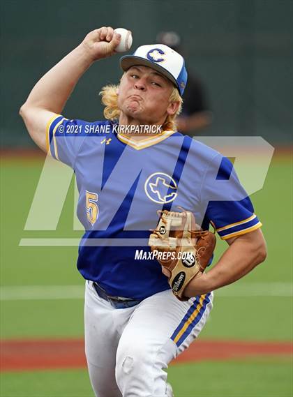 Thumbnail 1 in Corsicana vs. Ennis (UIL 5A Quarterfinal) photogallery.