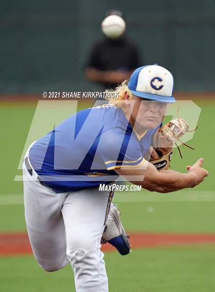 Thumbnail 3 in Corsicana vs. Ennis (UIL 5A Quarterfinal) photogallery.