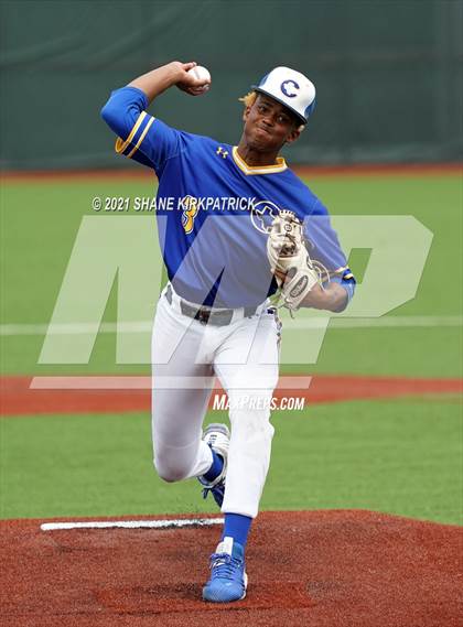 Thumbnail 1 in Corsicana vs. Ennis (UIL 5A Quarterfinal) photogallery.