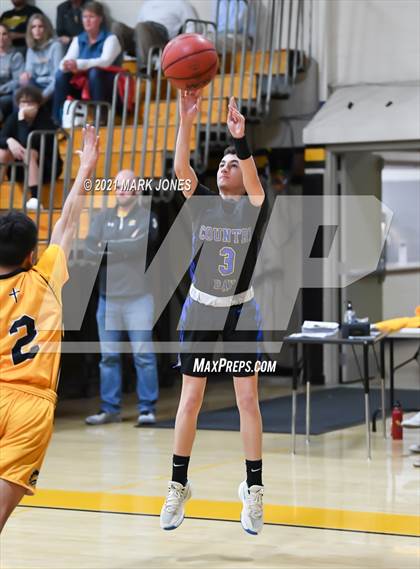Thumbnail 1 in Phoenix Country Day vs. Arizona Lutheran Academy (Coyotes Basketball Invitational - Final) photogallery.