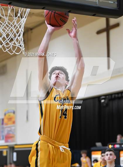 Thumbnail 1 in Phoenix Country Day vs. Arizona Lutheran Academy (Coyotes Basketball Invitational - Final) photogallery.