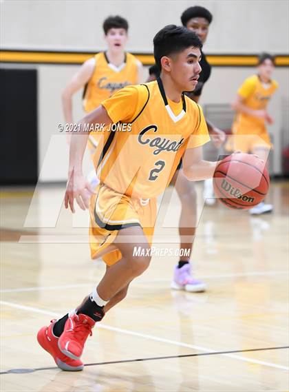 Thumbnail 1 in Phoenix Country Day vs. Arizona Lutheran Academy (Coyotes Basketball Invitational - Final) photogallery.