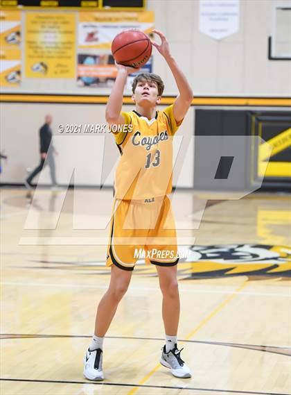 Thumbnail 1 in Phoenix Country Day vs. Arizona Lutheran Academy (Coyotes Basketball Invitational - Final) photogallery.