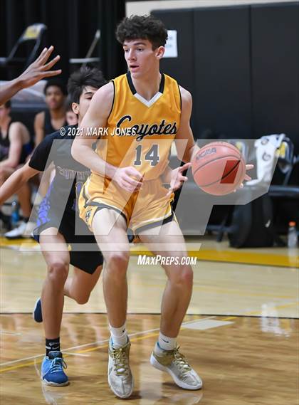 Thumbnail 2 in Phoenix Country Day vs. Arizona Lutheran Academy (Coyotes Basketball Invitational - Final) photogallery.