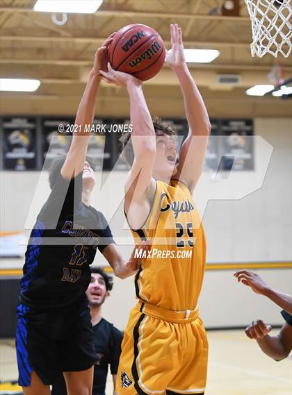 Thumbnail 1 in Phoenix Country Day vs. Arizona Lutheran Academy (Coyotes Basketball Invitational - Final) photogallery.