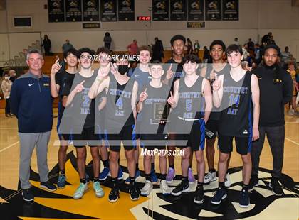 Thumbnail 2 in Phoenix Country Day vs. Arizona Lutheran Academy (Coyotes Basketball Invitational - Final) photogallery.