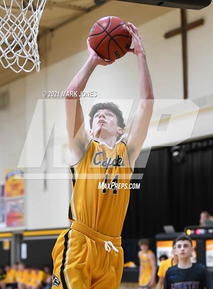 Thumbnail 3 in Phoenix Country Day vs. Arizona Lutheran Academy (Coyotes Basketball Invitational - Final) photogallery.