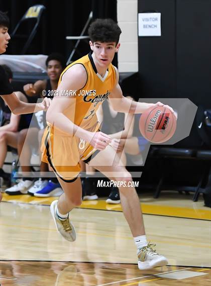 Thumbnail 1 in Phoenix Country Day vs. Arizona Lutheran Academy (Coyotes Basketball Invitational - Final) photogallery.