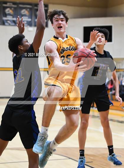 Thumbnail 2 in Phoenix Country Day vs. Arizona Lutheran Academy (Coyotes Basketball Invitational - Final) photogallery.