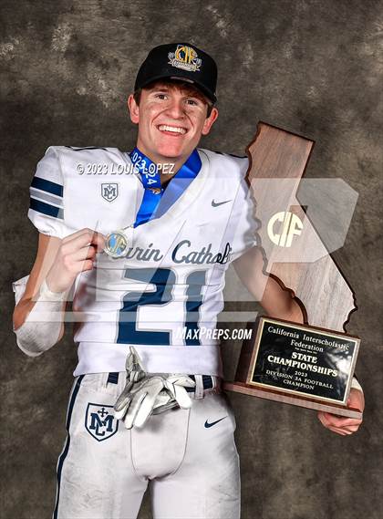 Thumbnail 3 in Marin Catholic vs. Mayfair (CIF State D3A Championship Trophy Awards) photogallery.