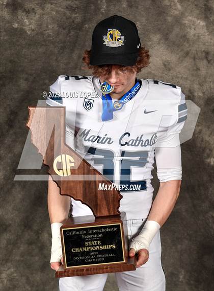Thumbnail 2 in Marin Catholic vs. Mayfair (CIF State D3A Championship Trophy Awards) photogallery.