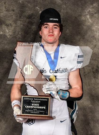 Thumbnail 3 in Marin Catholic vs. Mayfair (CIF State D3A Championship Trophy Awards) photogallery.
