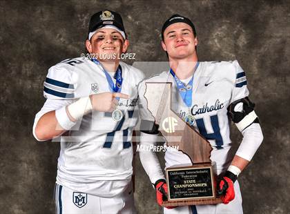 Thumbnail 2 in Marin Catholic vs. Mayfair (CIF State D3A Championship Trophy Awards) photogallery.