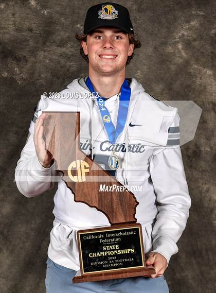 Thumbnail 2 in Marin Catholic vs. Mayfair (CIF State D3A Championship Trophy Awards) photogallery.