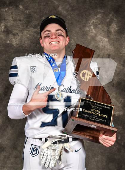 Thumbnail 2 in Marin Catholic vs. Mayfair (CIF State D3A Championship Trophy Awards) photogallery.