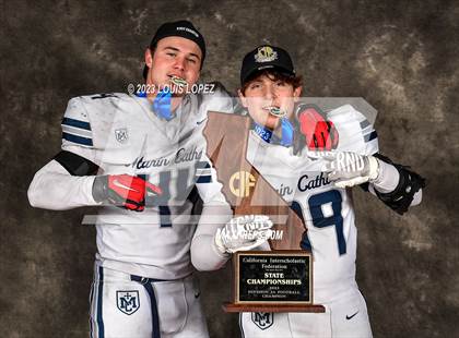 Thumbnail 3 in Marin Catholic vs. Mayfair (CIF State D3A Championship Trophy Awards) photogallery.