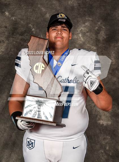 Thumbnail 3 in Marin Catholic vs. Mayfair (CIF State D3A Championship Trophy Awards) photogallery.