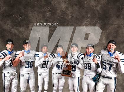 Thumbnail 2 in Marin Catholic vs. Mayfair (CIF State D3A Championship Trophy Awards) photogallery.