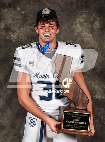 Thumbnail 3 in Marin Catholic vs. Mayfair (CIF State D3A Championship Trophy Awards) photogallery.