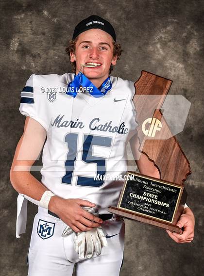 Thumbnail 2 in Marin Catholic vs. Mayfair (CIF State D3A Championship Trophy Awards) photogallery.