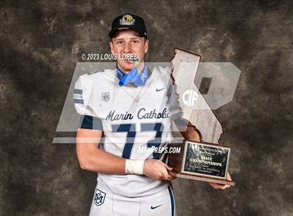 Thumbnail 3 in Marin Catholic vs. Mayfair (CIF State D3A Championship Trophy Awards) photogallery.