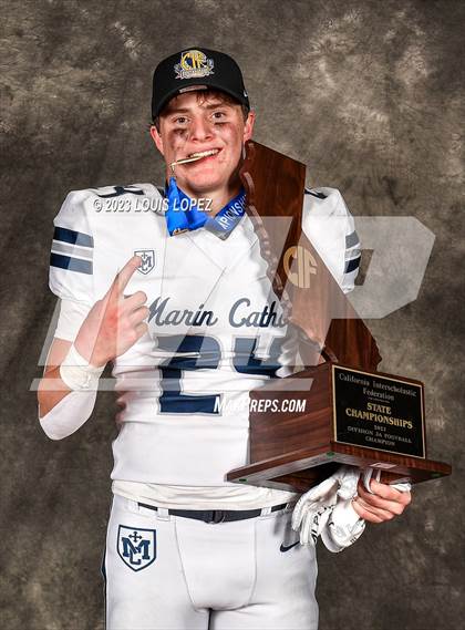 Thumbnail 2 in Marin Catholic vs. Mayfair (CIF State D3A Championship Trophy Awards) photogallery.