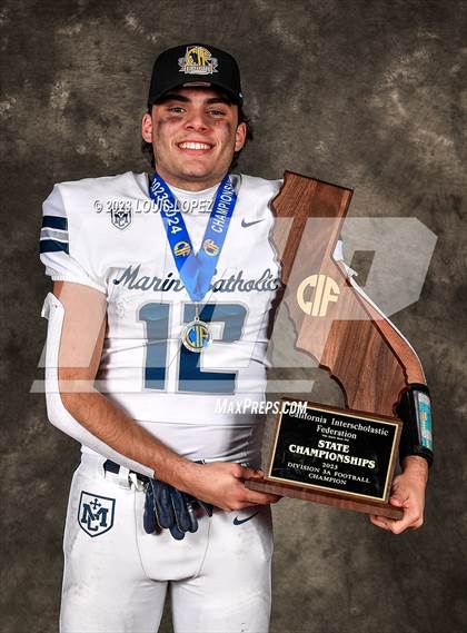 Thumbnail 3 in Marin Catholic vs. Mayfair (CIF State D3A Championship Trophy Awards) photogallery.