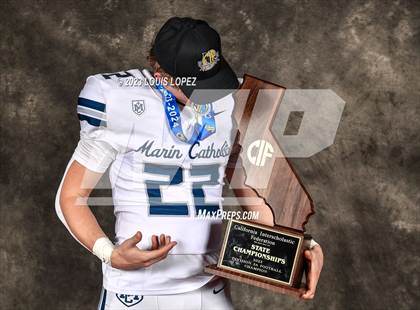 Thumbnail 3 in Marin Catholic vs. Mayfair (CIF State D3A Championship Trophy Awards) photogallery.