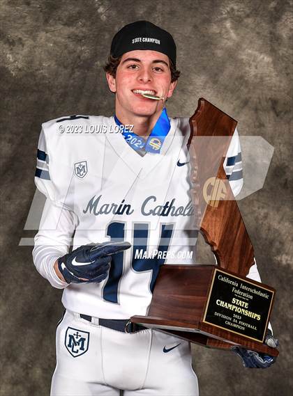 Thumbnail 3 in Marin Catholic vs. Mayfair (CIF State D3A Championship Trophy Awards) photogallery.
