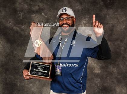 Thumbnail 1 in Marin Catholic vs. Mayfair (CIF State D3A Championship Trophy Awards) photogallery.