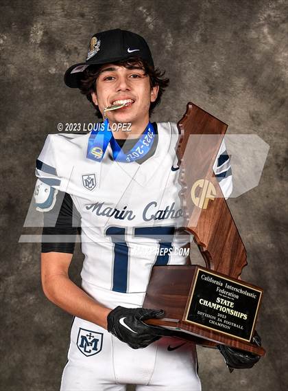 Thumbnail 3 in Marin Catholic vs. Mayfair (CIF State D3A Championship Trophy Awards) photogallery.