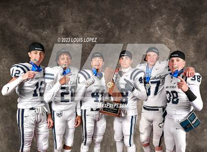 Thumbnail 1 in Marin Catholic vs. Mayfair (CIF State D3A Championship Trophy Awards) photogallery.