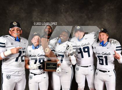 Thumbnail 3 in Marin Catholic vs. Mayfair (CIF State D3A Championship Trophy Awards) photogallery.