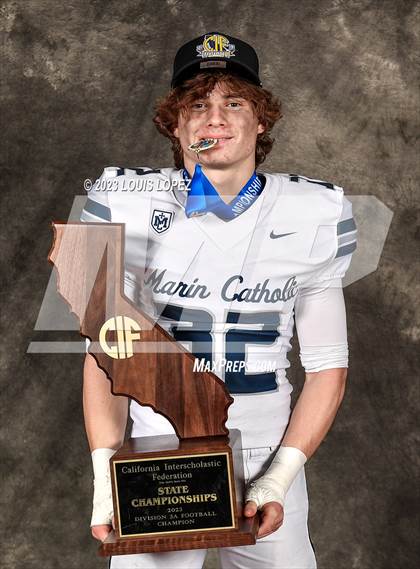 Thumbnail 3 in Marin Catholic vs. Mayfair (CIF State D3A Championship Trophy Awards) photogallery.