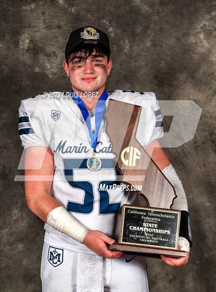 Thumbnail 2 in Marin Catholic vs. Mayfair (CIF State D3A Championship Trophy Awards) photogallery.