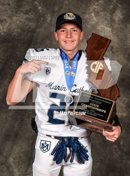 Thumbnail 3 in Marin Catholic vs. Mayfair (CIF State D3A Championship Trophy Awards) photogallery.