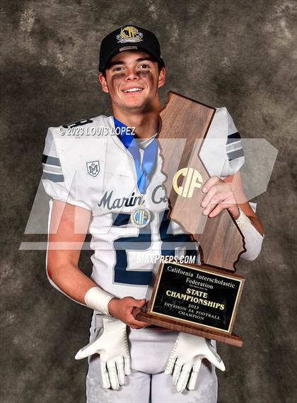 Thumbnail 2 in Marin Catholic vs. Mayfair (CIF State D3A Championship Trophy Awards) photogallery.